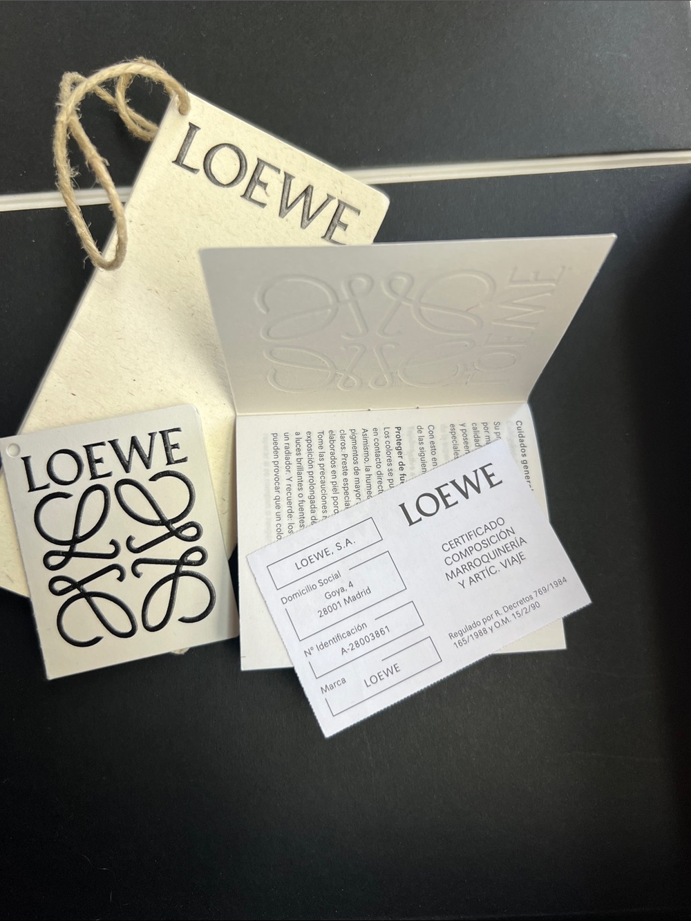 Loewe Natural Raffia Crossbody with Tan Leather Logo Patch - Picture 7 of 9